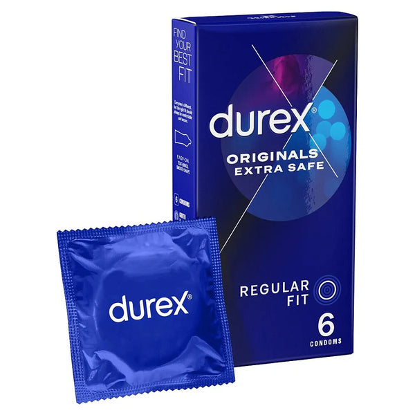 Durex Extra Safe Regular Fit Condoms 6 Pack - Eroticon Ltd