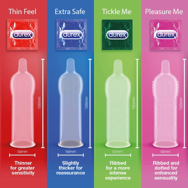 Durex Surprise Me Variety Condoms 40 Pack - Eroticon Ltd