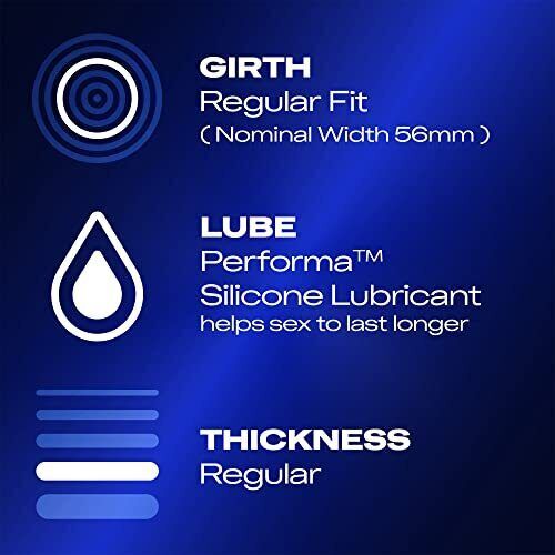 Durex Extended Pleasure Regular Fit Condoms 12 Pack - Eroticon Ltd