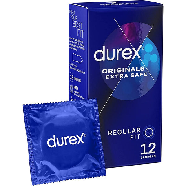 Durex Extra Safe Regular Fit Condoms 12 Pack - Eroticon Ltd
