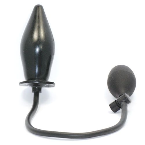 Pump N Play Black Inflatable Butt Plug - Eroticon Ltd