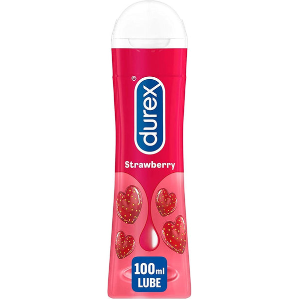 Durex Strawberry Gel Lubricant 100ml - Eroticon Ltd