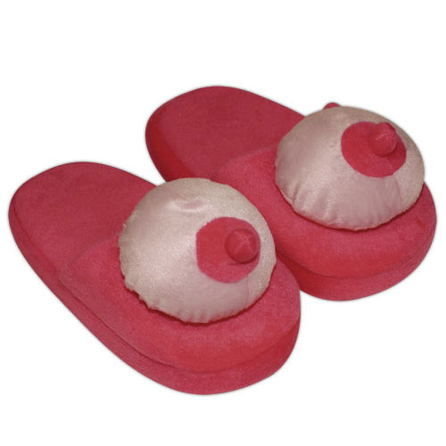 Pink Boob Slippers - Eroticon Ltd