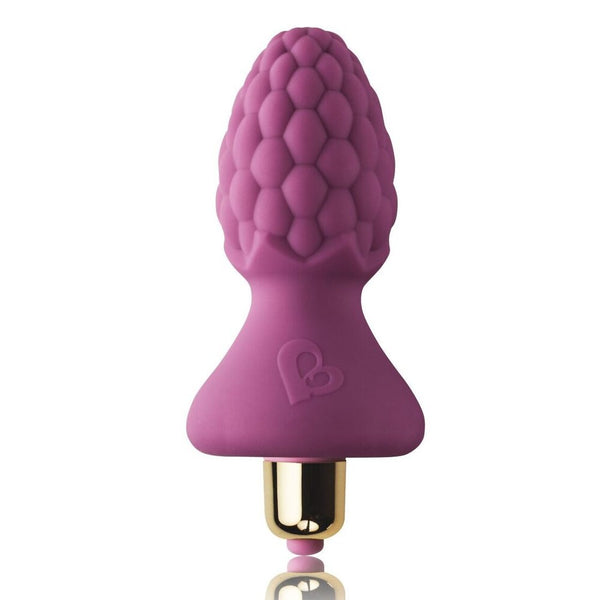 Rocks Off 7 Speed AssBerries Raspberry Butt Plug - Eroticon Ltd