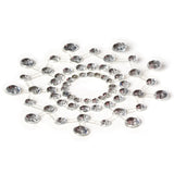 Bijoux Indiscrets Mimi Rhinestone Pasties Silver - Eroticon Ltd