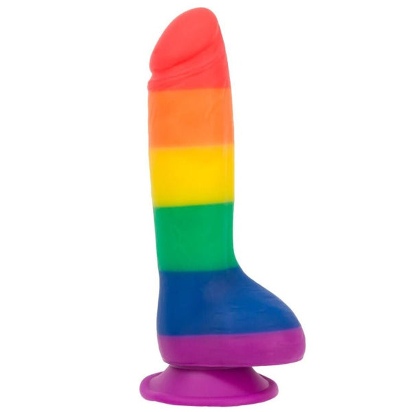 Addiction Justin 8 Inch Rainbow Dildo - Eroticon Ltd