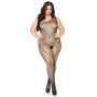 Leg Avenue Crystalized Bodystocking Plus Size UK 18 to 22 - Eroticon Ltd
