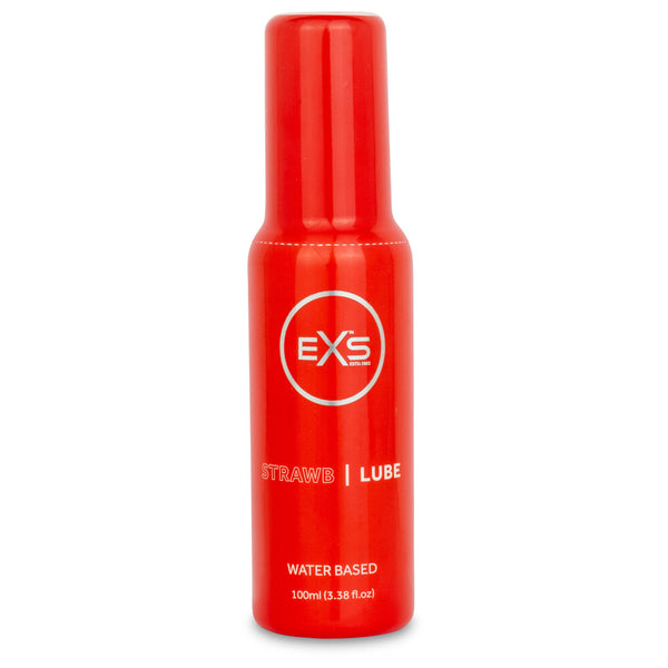EXS Premium Strawberry Lubricant 100ml - Eroticon Ltd