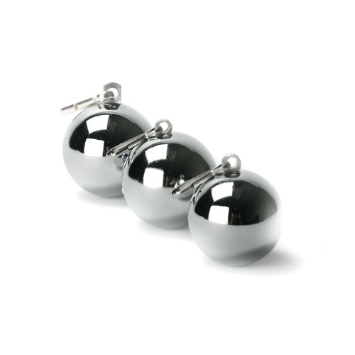 Chrome Ball Weights 8oz - Eroticon Ltd