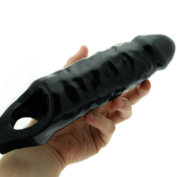 XL Black Mamba Penis Sleeve - Eroticon Ltd