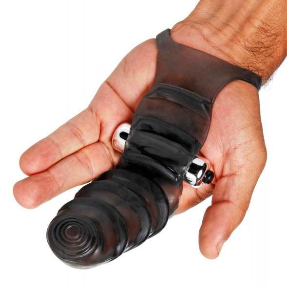 Master Series Bang Bang Vibrating Finger Glove - Eroticon Ltd