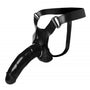 Master Seriers Infiltrator 2 Hollow Strap On Black 9 Inch Dildo - Eroticon Ltd