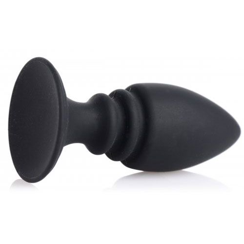 Strict Male Cock Ring Harness with Silicone Anal Plug - Eroticon Ltd