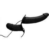 Power Pegger Silicone Vibrating Double Dildo With Harness - Eroticon Ltd