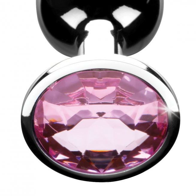 Booty Sparks Pink Gem Medium Anal Plug - Eroticon Ltd
