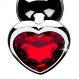 Booty Sparks Red Heart Medium Anal Plug - Eroticon Ltd