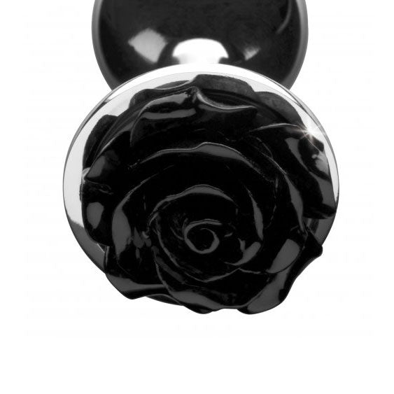 Booty Sparks Black Rose Anal Plug Medium - Eroticon Ltd