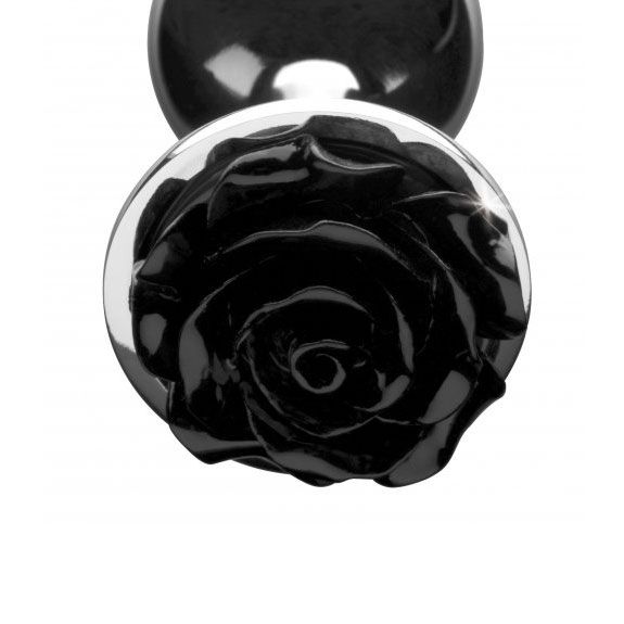 Booty Sparks Black Rose Anal Plug Small - Eroticon Ltd