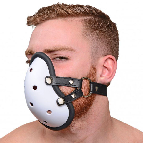 Musk Athletic Cup Muzzle - Eroticon Ltd
