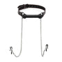 Silicone Bit Gag with Nipple Clamps - Eroticon Ltd