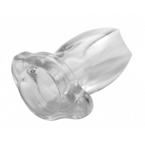 Master Series Peephole Hollow Anal Plug - Eroticon Ltd
