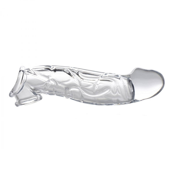Size Matters 2 Inch Clear Penis Extender Sleeve - Eroticon Ltd