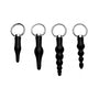 Master Series 4 Piece Silicone Anal Ringed Rimmer Set - Eroticon Ltd