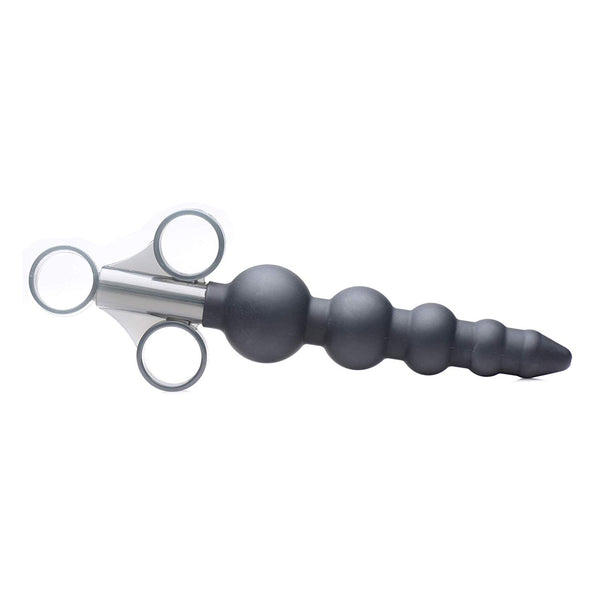 Master Series Silicone Graduated Beads Lube Launcher - Eroticon Ltd