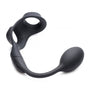 Alpha Pro 10X P Bomb Cock and Ball Ring With Anal Plug - Eroticon Ltd