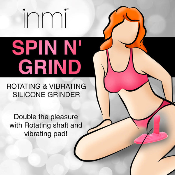 INMI Spin N Grind Rotating and Vibrating Grinder - Eroticon Ltd