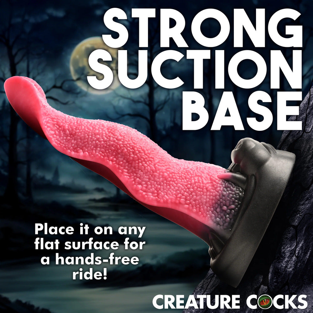 Wolfs Lick Maw Silicone Dildo - Eroticon Ltd