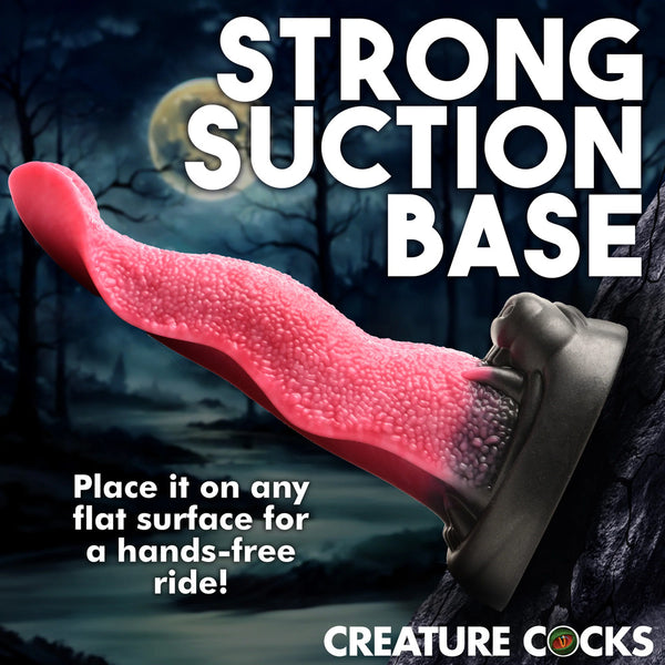 Wolfs Lick Maw Silicone Dildo - Eroticon Ltd