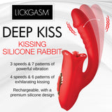 Play Hard Deep Kiss Kissing Silicone Rabbit - Eroticon Ltd
