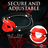 Juicy Lips Silicone Open Mouth Gag - Eroticon Ltd
