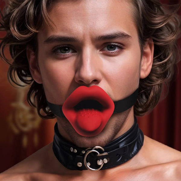 Master Series Vibrating Sissy Mouth Gag - Eroticon Ltd