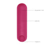 10 speed Rechargeable Bullet Pink - Eroticon Ltd