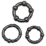 Stay Hard Beaded Cockrings - Eroticon Ltd