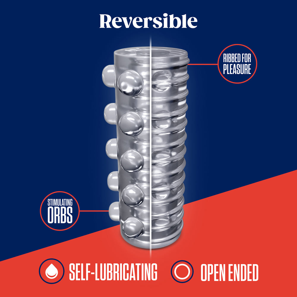Rize Swich Self Lubricating Stroker Clear - Eroticon Ltd