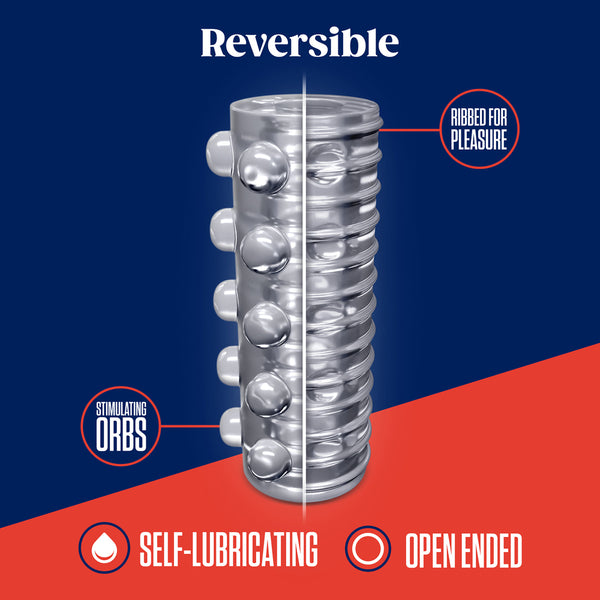 Rize Swich Self Lubricating Stroker Clear - Eroticon Ltd
