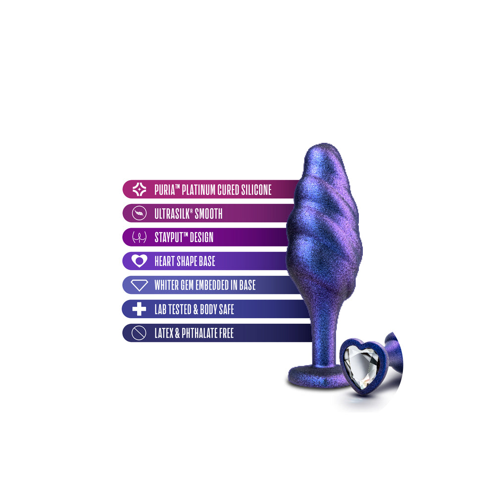 Anal Adventures Matrix Bumped Bling Butt Plug - Eroticon Ltd
