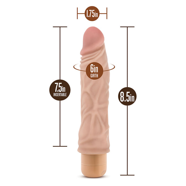 Dr. Skin Cock Vibe 10 Vibrating Dildo 8.5 Inches - Eroticon Ltd