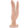 Dr. Skin 7 Inch Dual Penetrating Vibrating Dildo - Eroticon Ltd