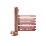 Dr. Skin Mr. Ed 13 Inch Dildo With Balls - Eroticon Ltd