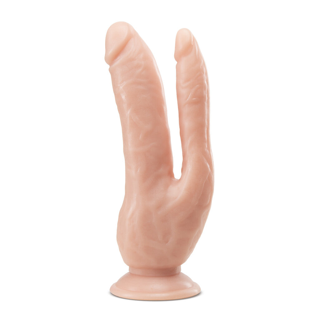 Dr. Skin Dual 8 Inch Dual Penetrating Dildo With Suction Cup - Eroticon Ltd