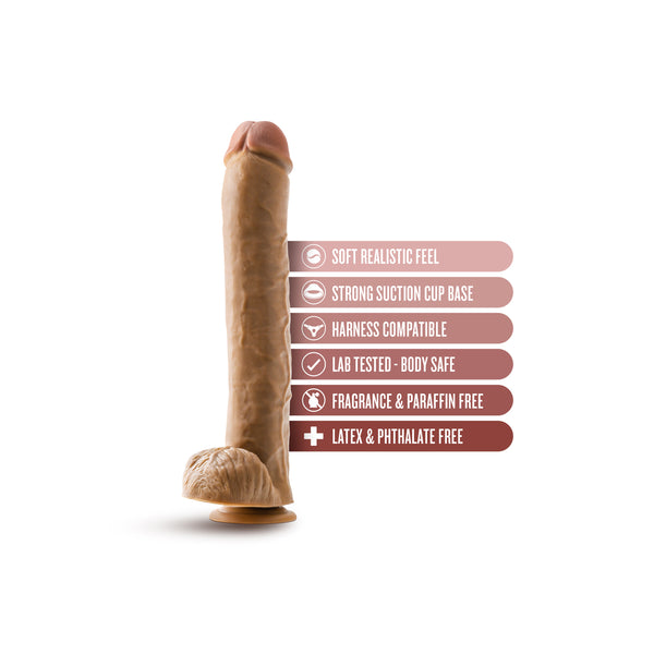 Dr. Skin Dr. Michael 14 Inch Dildo with Balls - Eroticon Ltd
