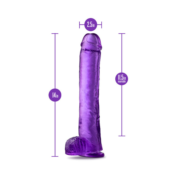 B Yours Plus Hefty N Hung 14 Inch Dildo - Eroticon Ltd