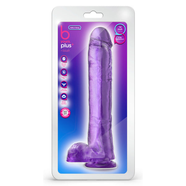 B Yours Plus Hefty N Hung 14 Inch Dildo - Eroticon Ltd