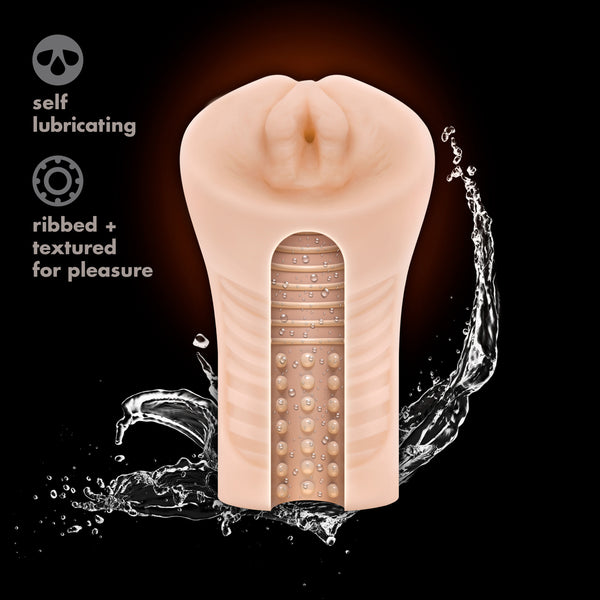 M Elite Soft and Wet Annabella Self Lubricating Masturbator - Eroticon Ltd