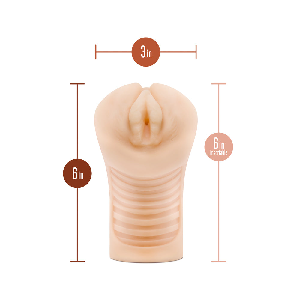 M Elite Soft and Wet Annabella Self Lubricating Masturbator - Eroticon Ltd