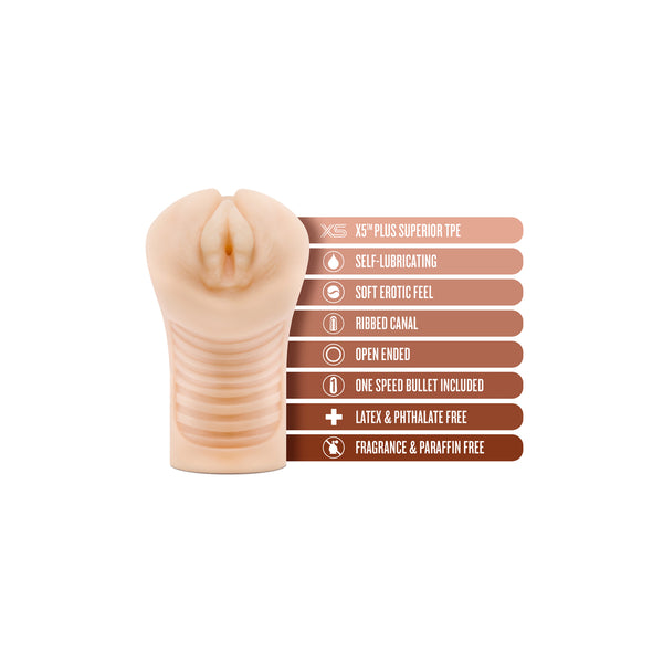 M Elite Soft and Wet Annabella Self Lubricating Masturbator - Eroticon Ltd